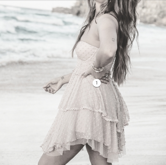 🍒NWT🍒 SPELL x FREE PPL DREAMY MINI BUSTIE - Picture 9 of 12